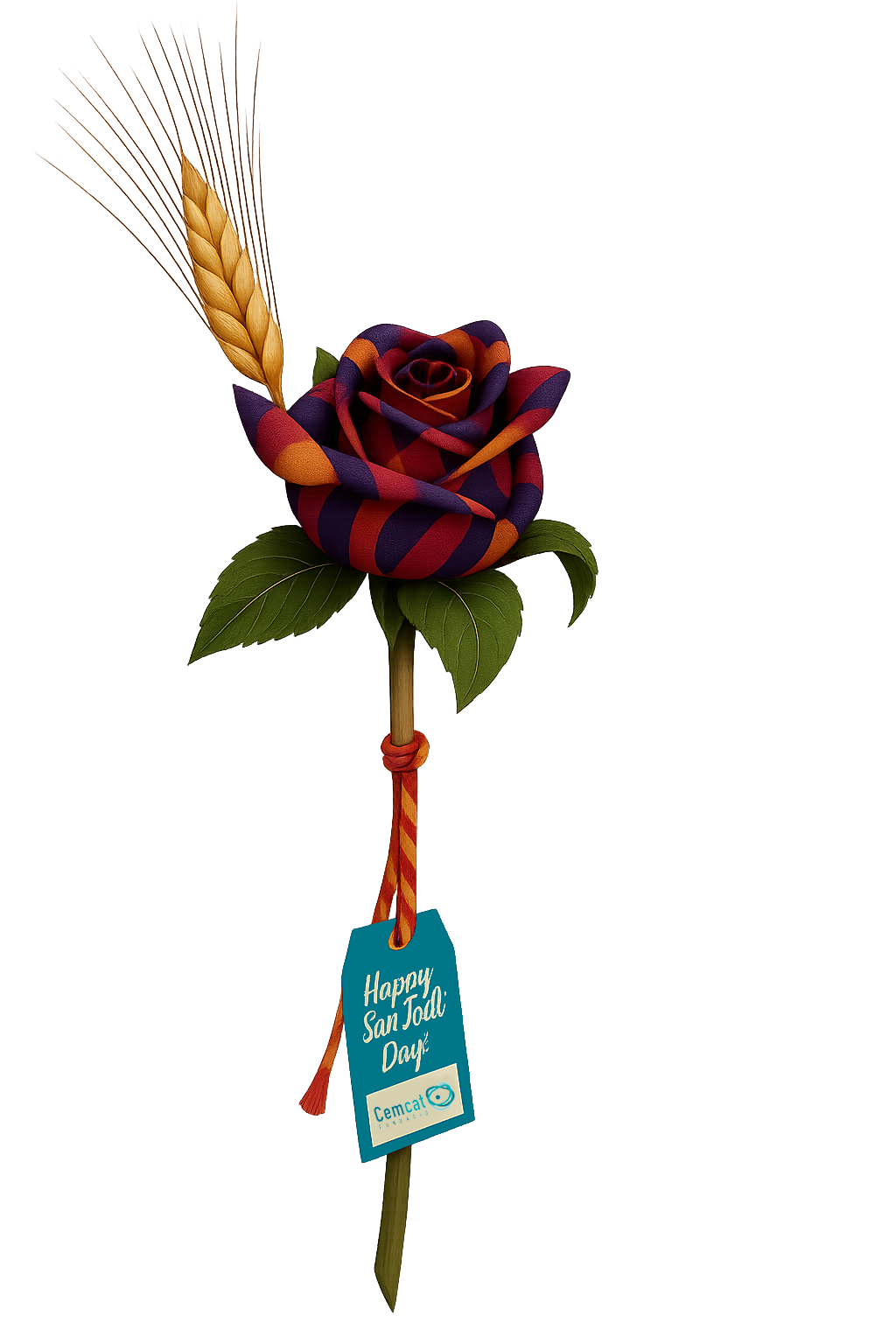 Una bonica rosa vermella